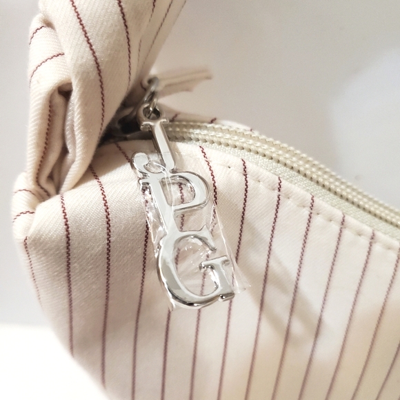 Jean Paul Gaultier - Striped Hobo Bag Purse - Picture 3 of 6